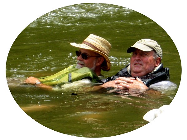 Randy Haddock and Thomas Wilson...long time friends