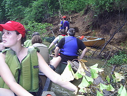 Time to go up the ditch