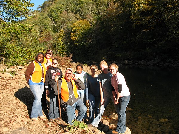 Creek leading to Little River