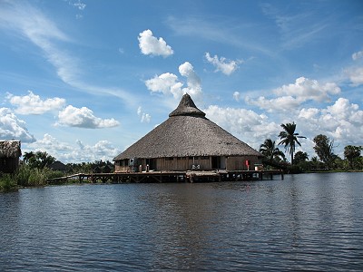 Tiano Hut on Treasure Lake