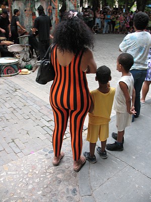 Old Havana street play