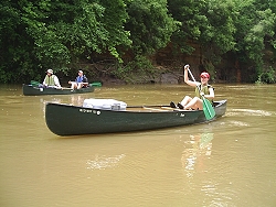 Meadowlark Kastner does the solo trip on the Chaba
