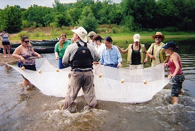 Fish study on the Cahaba