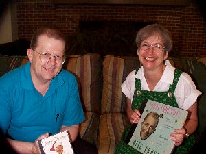 George Washburn, MIS, and Ruth Kastenmayer, WebMaster