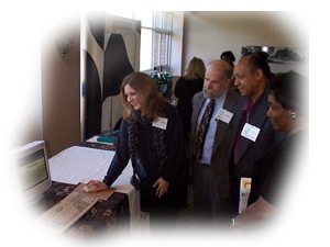 Jill demonstrating the Webspinner