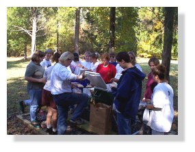 Picnic lunch at Old Cahawba Park